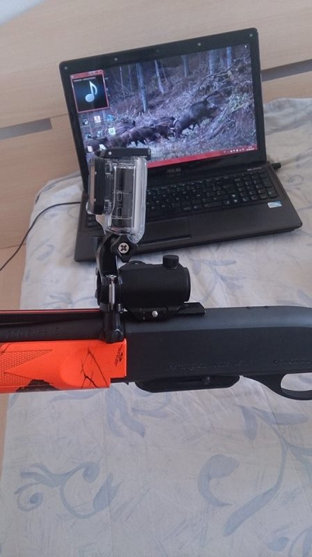 COMMENT FIXER UNE GOPRO SUR UN FUSIL DE CHASSE SOUS MARINE 