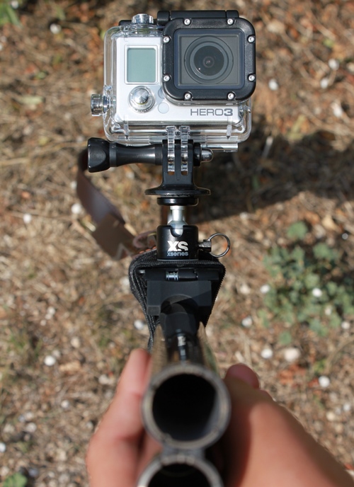 Fixation GoPro sur fusil de chasse 